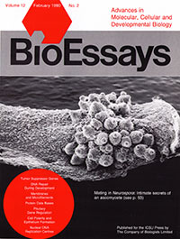 Cover of BioEssays 1990